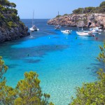 The Beautiful Beach of Cala Pi in Mallorca, Spain